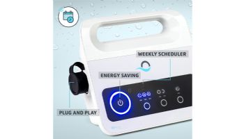 Maytronics Dolphin Triton PS Plus WiFi Connected Robotic Pool Cleaner with Caddy | 99996212-CADDY