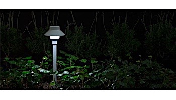 FX Luminaire TM LED Path Light | Zone Dimming 3LED | Black | 12" Riser | TMZD3LED12RAFB KIT