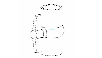 S.R. Smith 1.5" Ball Valve SCH 80 SXS | Gray | 05-777