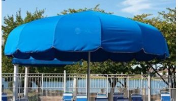 Anchor Industries FUNbrella Shark Permanent Umbrella Shade Structure | 12' Round | SHARK12