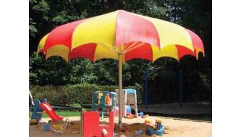 Anchor Industries FUNbrella Shark Permanent Umbrella Shade Structure | 12' Round | SHARK12