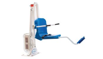 Aqua Creek Ranger 2 Pool Lift | No Anchor | White with Blue Seat | F-RNGR2