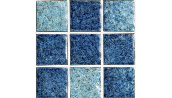 National Pool Tile Fiji 2x2 Series | Bay Blue | FIJI-BAY2X2