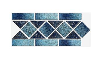 National Pool Tile Fiji Border Series | Sky Blue | FIJI-SKY BORDER