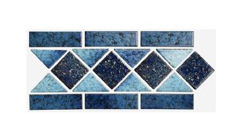 National Pool Tile Fiji Border Series | Bay Blue | FIJI-BAY BORDER