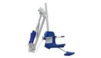 Aqua Creek Mighty 400 Pool Lift | No Anchor | White Powder Coat with White Seat | F-MTY400-W