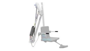 Aqua Creek Mighty 600 Pool Lift | No Anchor | White Powder Coat with White Seat | F-MTY600-W