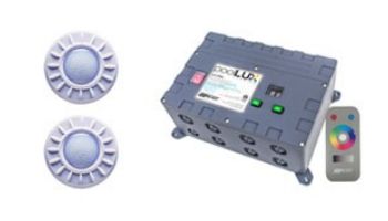 S.R.Smith PoolLUX Premier Lighting Control System with Remote | Includes 3 Mod-Lite Light Kit | 3ML-PLX-PRM