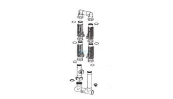 AutoPilot Commercial Manifold with 4 PPC5 Cells with M&L Connection | 941-415AC