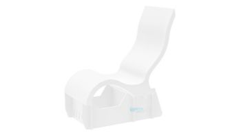 Ledge Lounger Chair Riser for 10_quot; - 12_quot; Water Depth | White | LL-SG-CR-RISER-_gt;10-12-WH