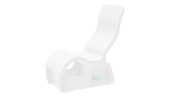 Ledge Lounger Chair Riser for 15_quot; - 18_quot; Water Depth | White | LL-SG-CR-RISER-_gt;15-18-WH