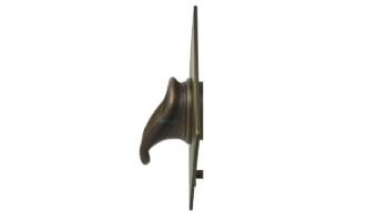 Black Oak Foundry Short Scupper with Diamond Backplate | Oil Rubbed Bronze Finish | S65-ORB | S69-ORB Diamond