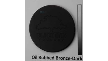 Black Oak Foundry Pompeii Scupper | Almost Black Finish | S59-BLK
