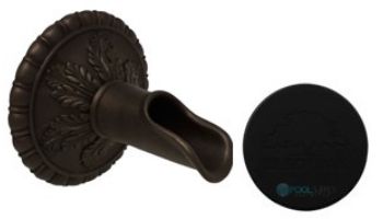 Black Oak Foundry Acanthus Scupper | Distressed Copper Finish | S96-DC