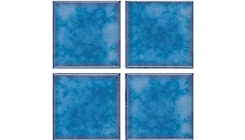 National Pool Tile Akron Field Series | Cloud Olive Blue | KAK325