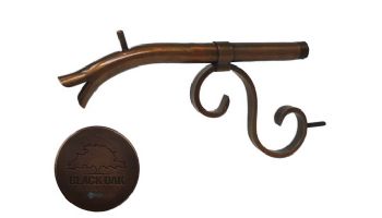 Black Oak Foundry Small Courtyard Spout | Distressed Copper Finish | S7500-DC