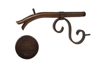 Black Oak Foundry Small Courtyard Spout | Distressed Copper Finish | S7500-DC | S7532-DC