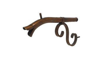 Black Oak Foundry Small Courtyard Spout | Distressed Copper Finish | S7500-DC