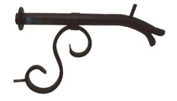 Black Oak Foundry Small Courtyard Spout with Mini Backplate | Oil Rubbed Bronze Finish | S7510-ORB | S7511-ORB