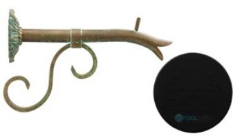 Black Oak Foundry Small Courtyard Spout with Small Nikila | Oil Rubbed Bronze Finish | S7580-ORB