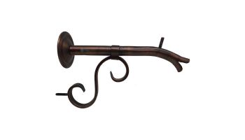 Black Oak Foundry Small Courtyard Spout with Turin | Distressed Copper Finish | S7534-DC