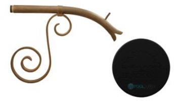 Black Oak Foundry Large Courtyard Spout | Antique Brass / Bronze Finish | S7600-AB