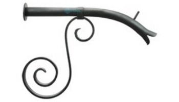 Black Oak Foundry Large Courtyard Spout with Mini Backplate | Oil Rubbed Bronze Finish | S7610-ORB | S7611-ORB