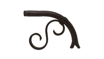 Black Oak Foundry Small Droop Spout | Antique Brass / Bronze Finish | S7400-AB | S7800-AB