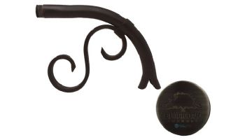 Black Oak Foundry Small Droop Spout | Brushed Pewter Finish | S7400-BP