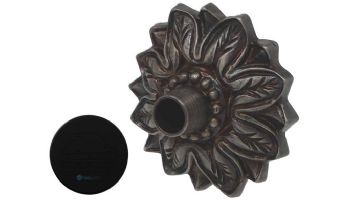 Black Oak Foundry Small Nikila Emitter | Almost Black Finish | S80-BLK | S85-BLK