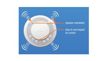Soundcast OutCast Jr Lightweight, Portable Outdoor Full-Range Loudspeaker System with Subwoofer | OutCast Jr