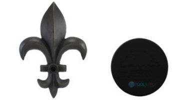 Black Oak Foundry Fleur de Lis Emitter | Antique Pewter Finish | M901-AP