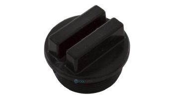 Waterway Universal Plug 1-1/2" MPT With O-Ring Groove | Black | 715-6611