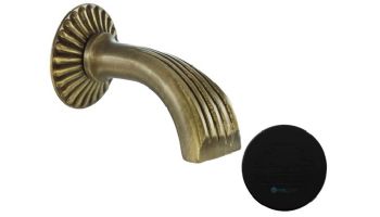 Black Oak Foundry Roma Spout | Almost Black Finish | S19-BLK