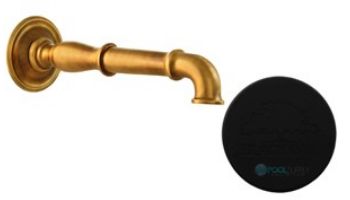 Black Oak Foundry Siena Spout | Distressed Copper Finish | S23-DC