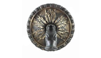 Black Oak Foundry Large Verona Spout | Antique Brass / Bronze Finish | S17-AB