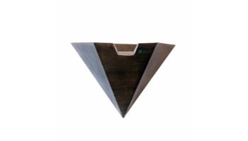 Black Oak Foundry 24" Emerald Bowl | Single Scupper | Oil Rubbed Bronze Finish | B331-24-ORB