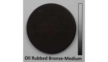 Black Oak Foundry 24" Emerald Bowl | Triple Scupper | Oil Rubbed Bronze Finish | B333-24-ORB
