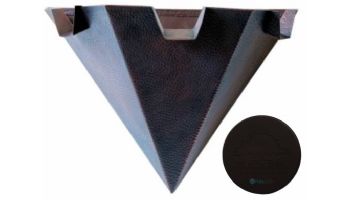 Black Oak Foundry 32" Emerald Bowl | Triple Scupper | Oil Rubbed Bronze Finish | B333-32-ORB