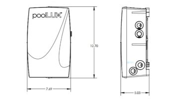 S.R.Smith PoolLUX Plus Lighting Control System | 60 Watt 120V Transformer | Includes 1 Mod-Lite Pool Light | 1ML-PLX-PL60