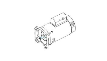 Pentair Square Flange Motor | 3 Phase | 208/230V/460V 1.5 HP | 354808S