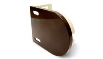 Coolaroo Idle End Unit | Left Side Mount | Brown | Z 4-IUBR-L