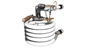 Hayward HeatPro Heat Pump Condenser HEX-TI, Tube-In-Tube, 4.5RVL | HPX24024712