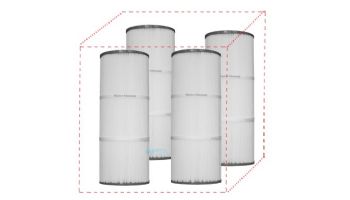 Replacement Cartridge for Hayward C2030 224 Sq Ft Filter | 4-Pack |  PA56L-PAK4 SPG