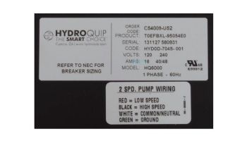 Hydro Quip Slide Air Series Switch Control System  | CS4009-US2