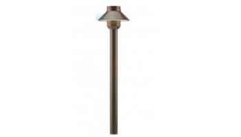 FX Luminaire SP-A 20W Path Light | Bronze Metallic | 8" Riser | SPALED20W8RBZ