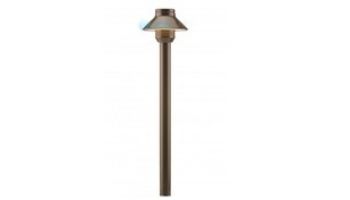 FX Luminaire SP-A 20W Path Light | Bronze Metallic |12'' Riser | SPALED20W12RBZ