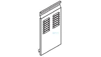 Raypak 130A Heater Door Assembly | Green | 011624F
