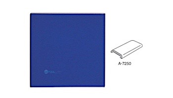 Cepac Tile Solid 6x6 Glossy Series Trim A-7250 | Royal Blue | #606 A7250