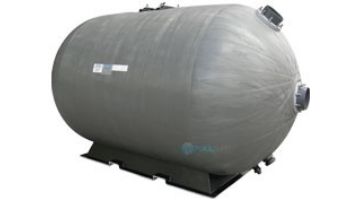 Waterco Micron Commercial Horizontal Sand Filter | 42" x 91" | Left - Manway Flange | 24 Square Foot | 2228091L